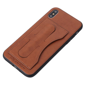 Soft PU Leather iPhone X Cover - roshanthy